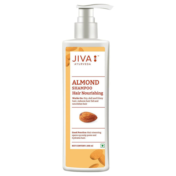 Jiva Ayurveda Almond Shampoo - Distacart