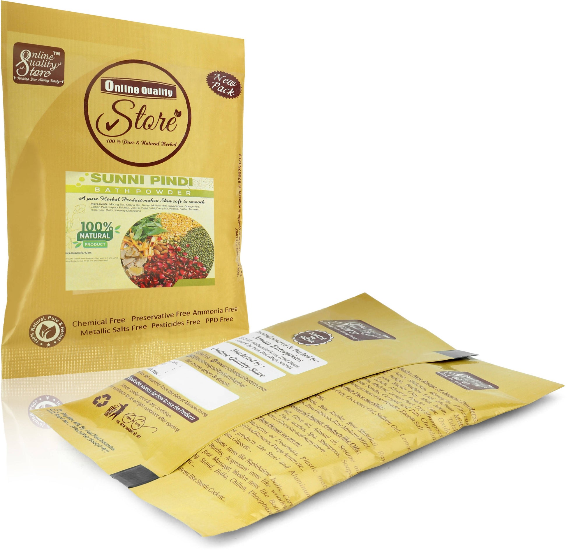 Online Quality Store Sunnipindi Bath Powder - Distacart