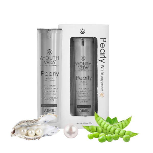 Ayouthveda Pearly White Day Cream - Distacart