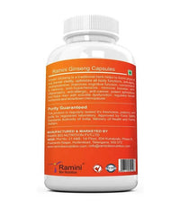 Thumbnail for Ramini Bio Nutrition Ginseng 150mg Veg Capsules - Distacart