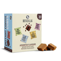 Thumbnail for Bevzilla Assorted Flavours Instant Coffee Cubes with Organic Date Palm Jaggery - Distacart