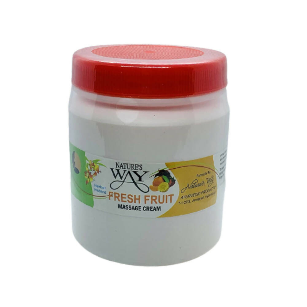 Nature's Way Fresh Fruit Massage Cream - Distacart