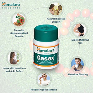 Himalaya Herbals - Gasex Tablets benefits