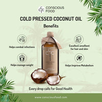 Thumbnail for Conscious Food Organic Coconut Oil