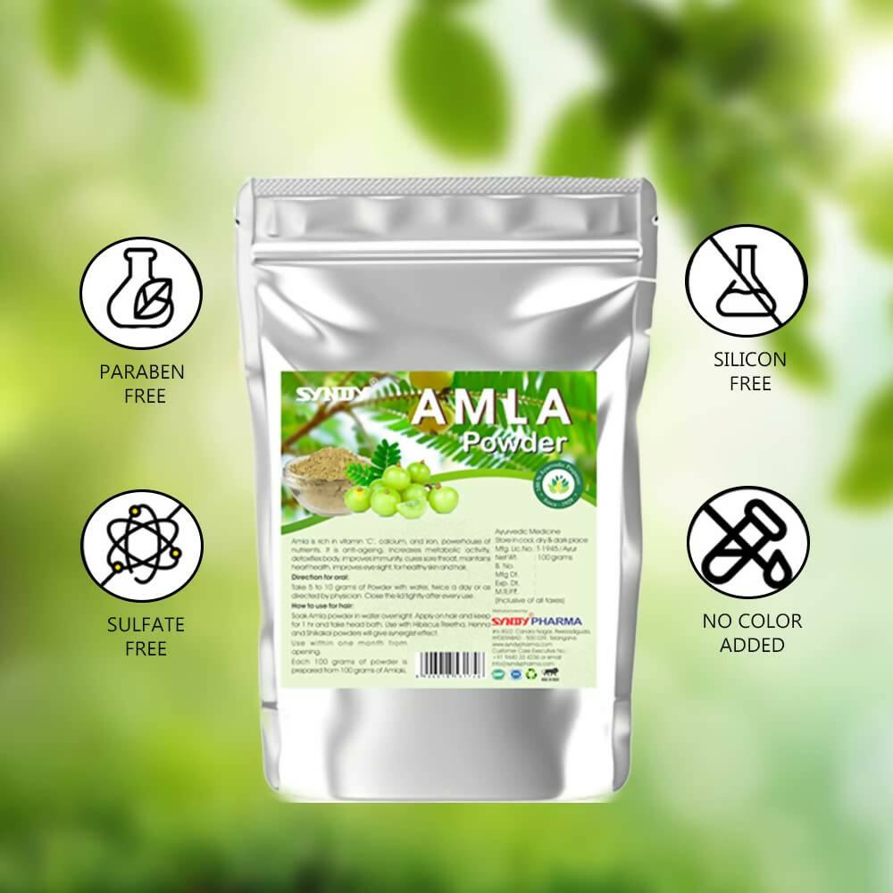 Syndy Pharma Amla Powder (Indian Gooseberry) - Distacart