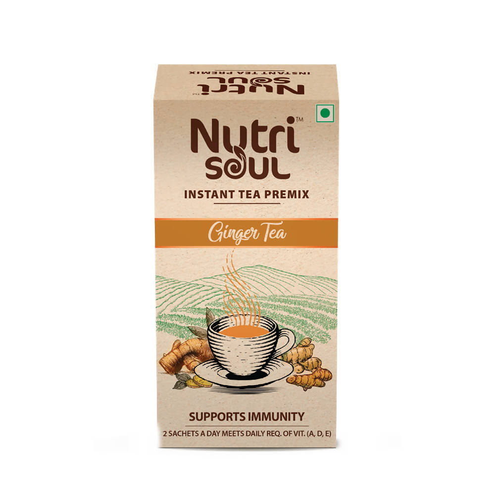 Nutrisoul Instant Tea Premix Ginger Tea