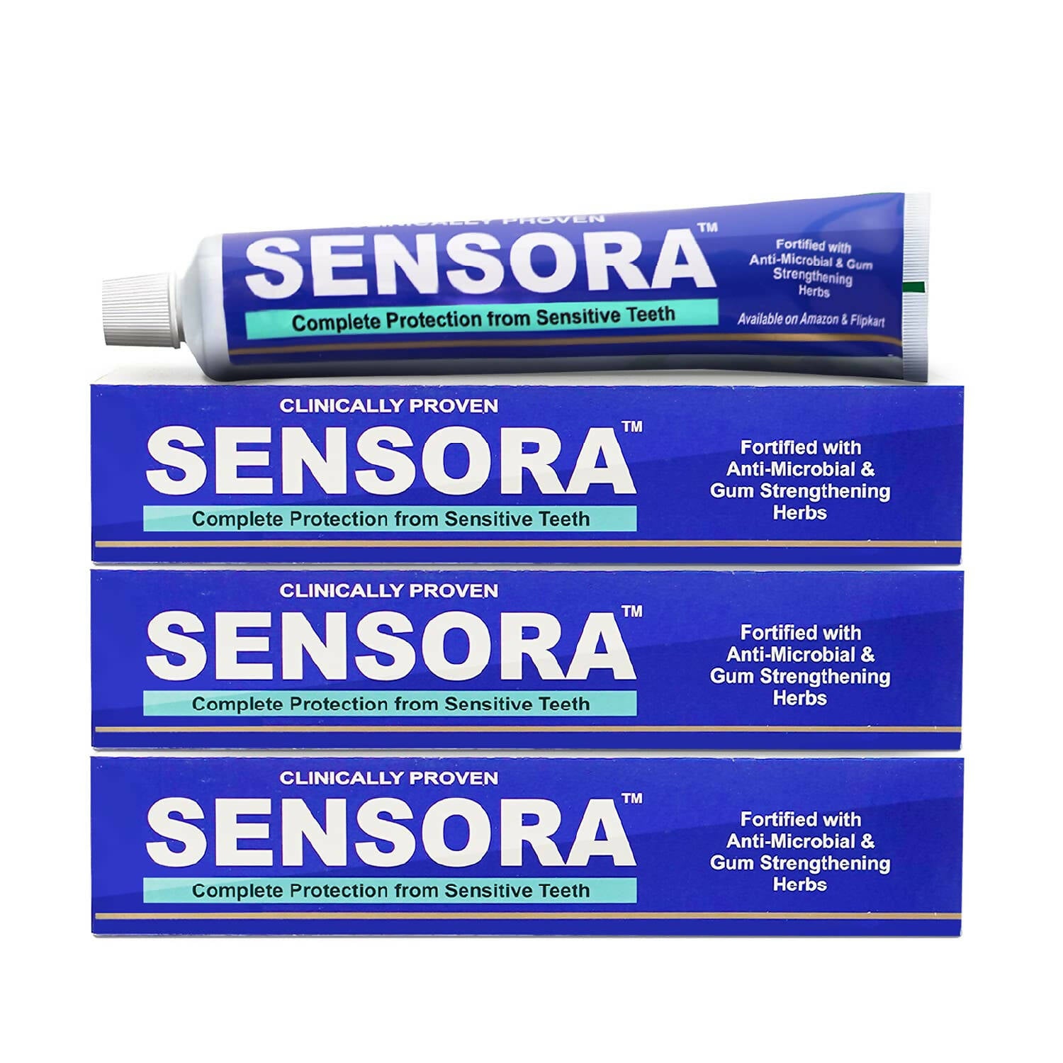 Sensora Herbal Sensitivity Relief Toothpaste - Distacart