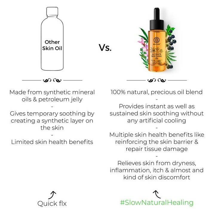Brillare Ultimate Soothing Oil For Dry And Sensitive Skin - Distacart