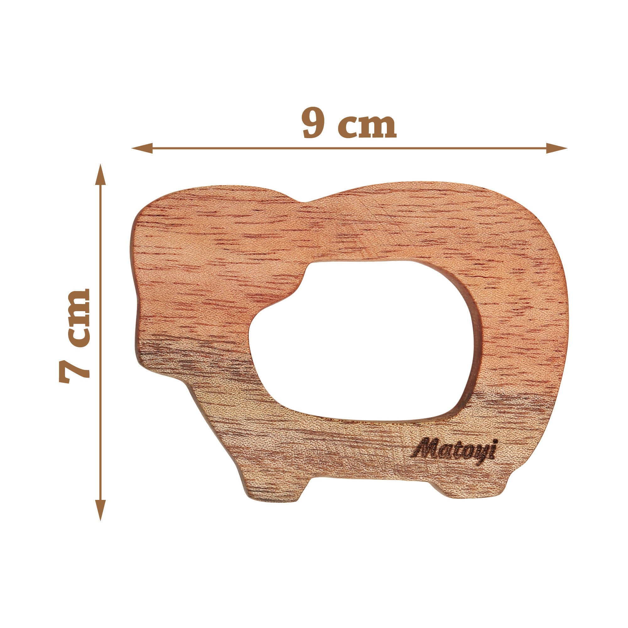 Matoyi 3 Wooden Baby Rattles For Kids - Distacart