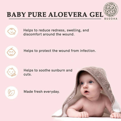 Buddha Natural Baby Aloe Vera Gel - Distacart