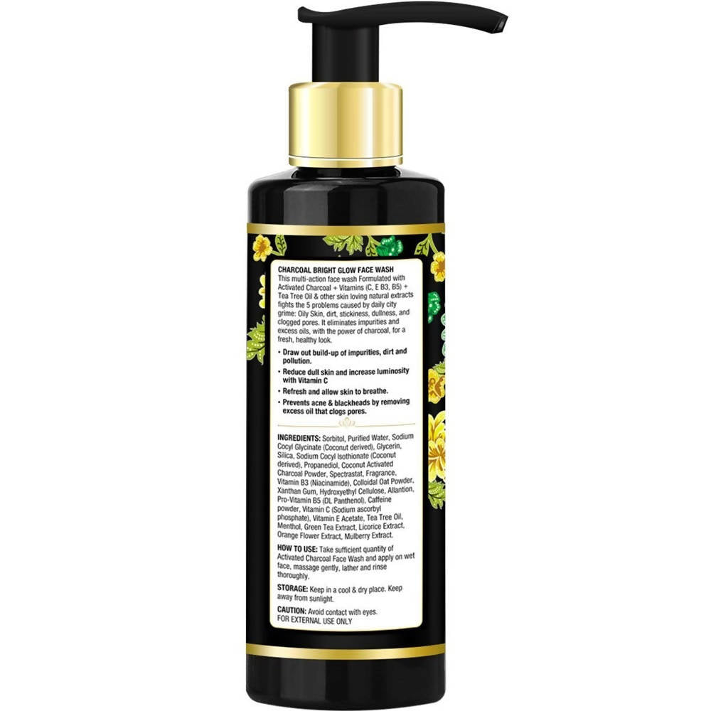 Oriental Botanics Activated Charcoal Bright Glow Face Wash