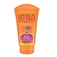 Thumbnail for Lotus Herbals Safe Sun Kids Sun Block Cream SPF 25 - Distacart