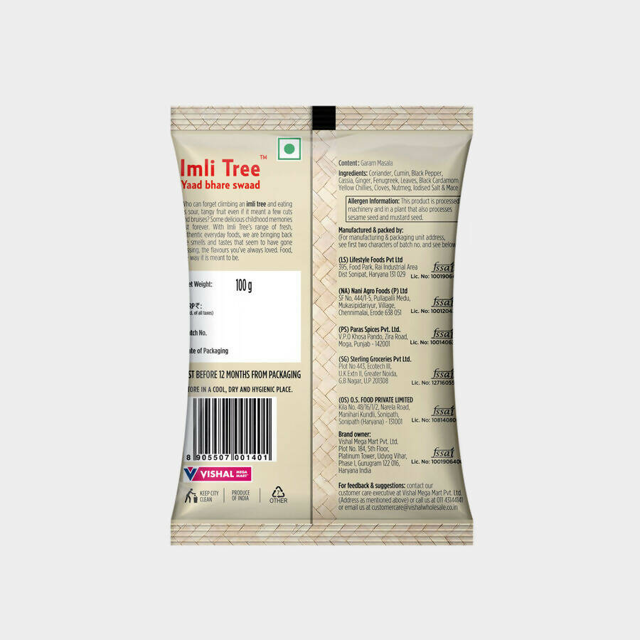 Imli Tree Garam Masala Powder - Distacart