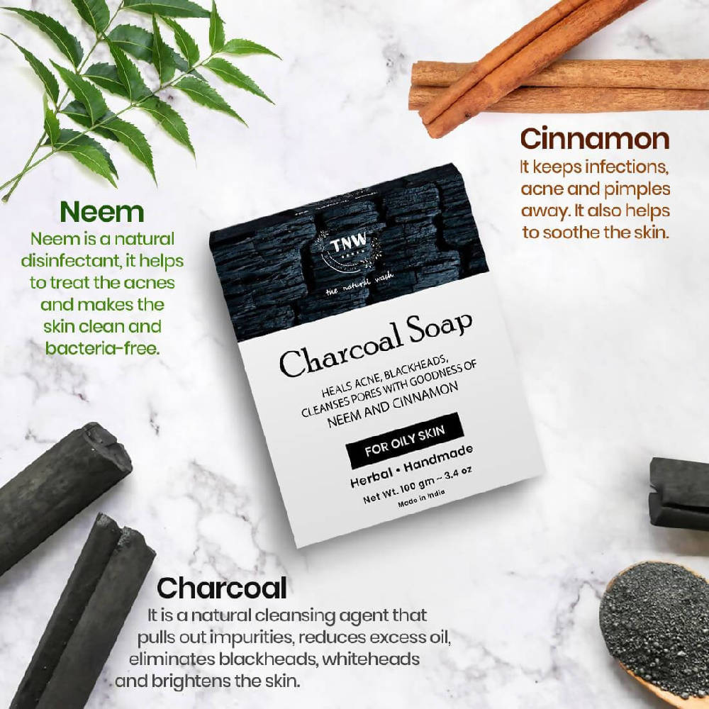 The Natural Wash Charcoal Soap
