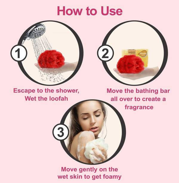 Bodyherbals Romance, Hand Made Rose & Geranium Bathing Bar