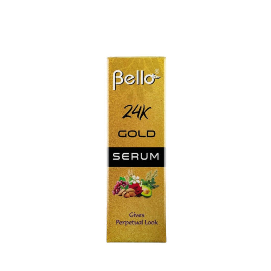 Bello Herbals 24K Gold Serum - Distacart