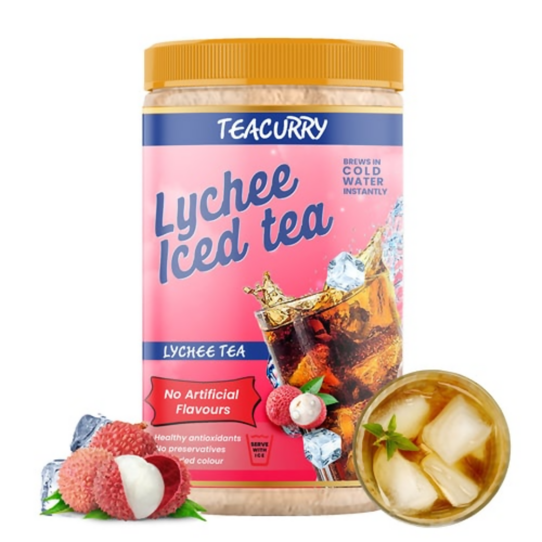 Teacurry Lychee Instant Iced Tea Powder - Distacart