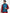 Jompers Men's Beautiful Blue Woven Jacquard Nehru Jacket