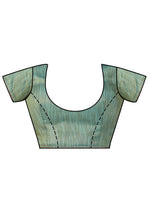 Thumbnail for Mimosa Women's Patola Art Silk Turquoise Blue Saree - Distacart