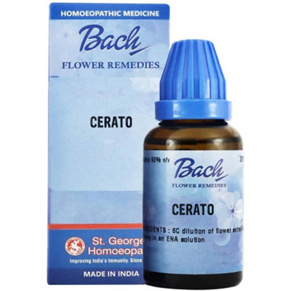 St. George's Bach Flower Remedies Cerato Dilution