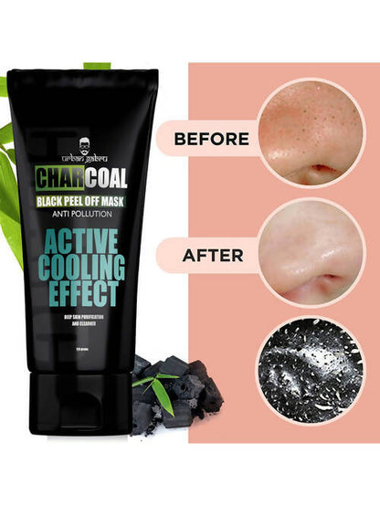 Urbangabru Charcoal Black Peel Off Mask - Distacart