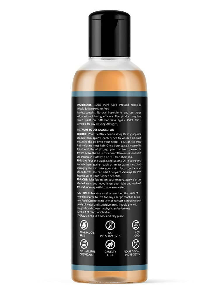 Vanalaya Cold Pressed Kalonji Oil - Distacart