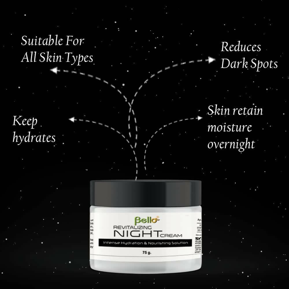 Bello Herbals Revitalizing Night Cream - Distacart
