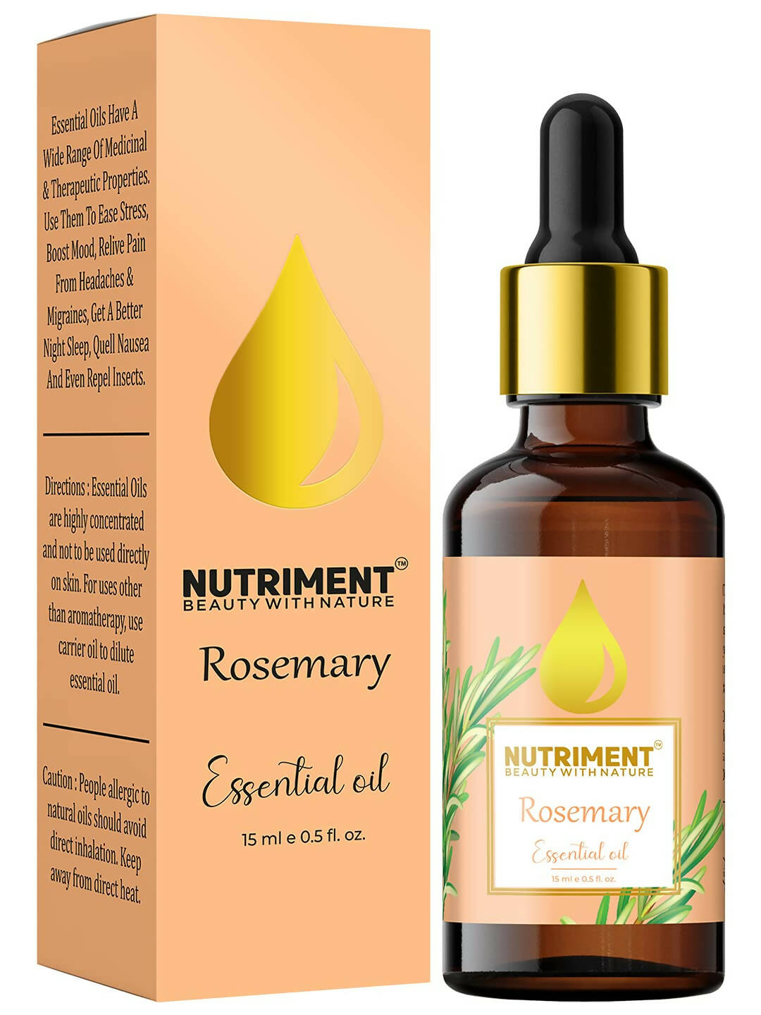 Nutriment Rosemary Essential Oil - Distacart