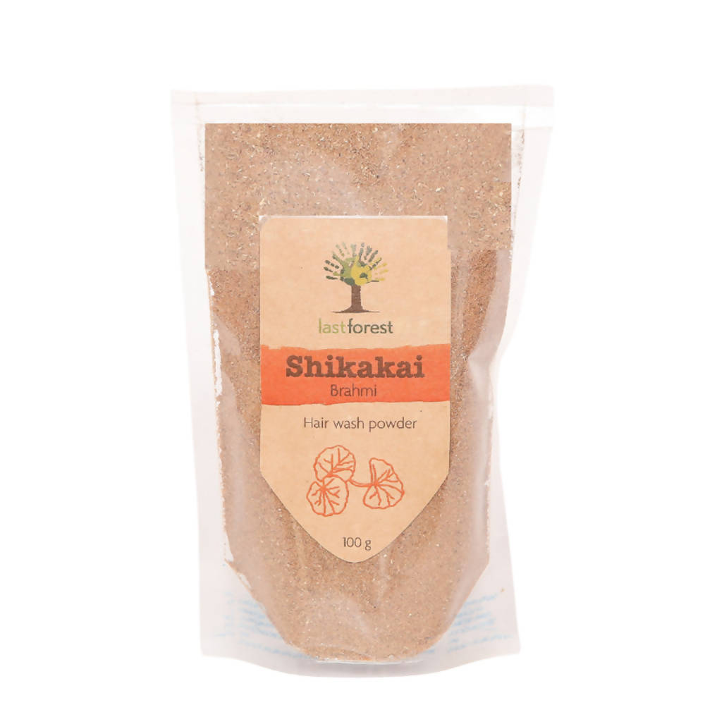 Lastforest Shikakai Brahmi Hair Wash Powder - Distacart