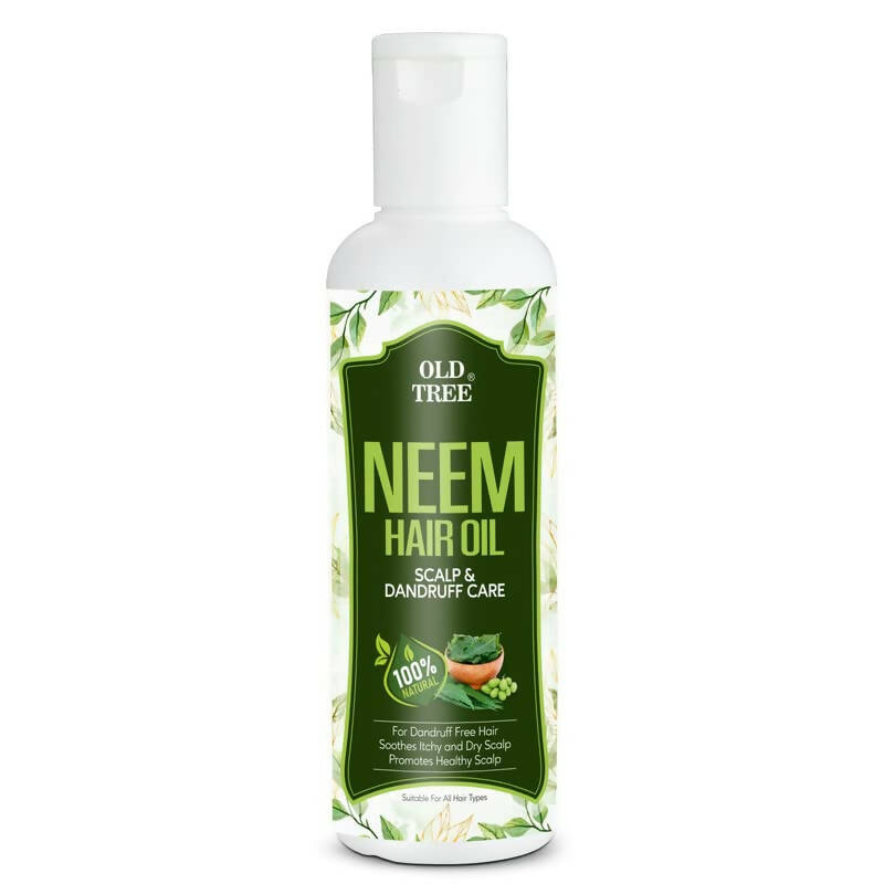 Old Tree Neem Hair Oil for Dandruff & Scalp Care - Distacart