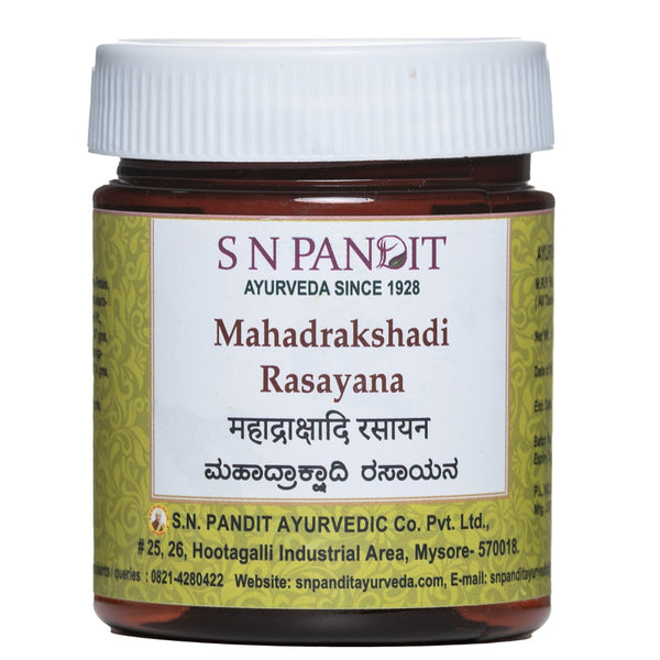 S N Pandit Ayurveda Maha Drakshadi Rasayana - Distacart