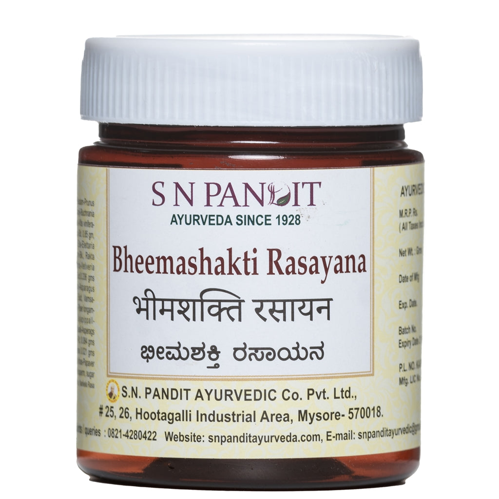 S N Pandit Ayurveda Bheemashakti Rasayana - Distacart
