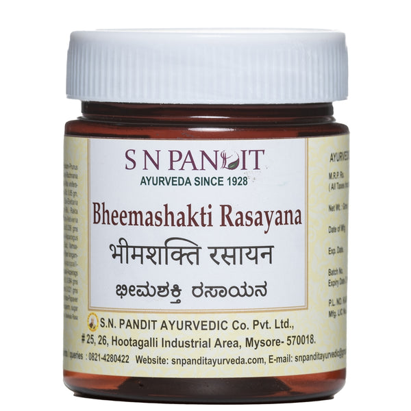 S N Pandit Ayurveda Bheemashakti Rasayana - Distacart