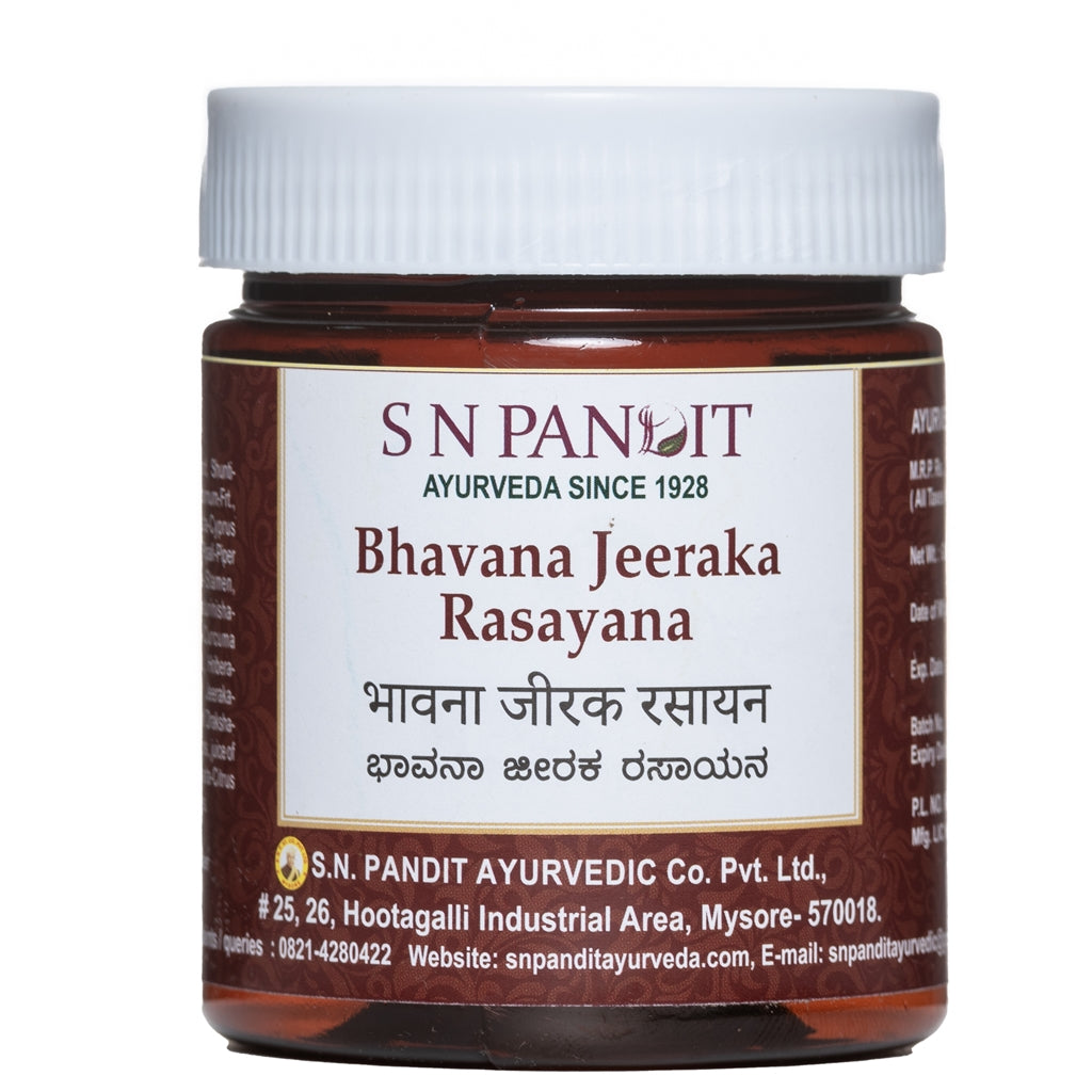 S N Pandit Ayurveda Bhavana Jeeraka Rasayana - Distacart