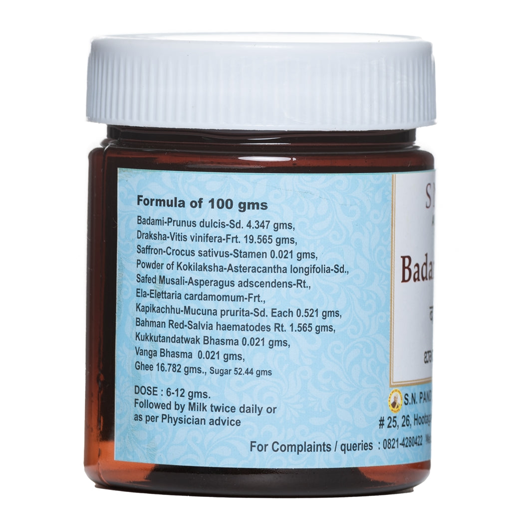 S N Pandit Ayurveda Badami Rasayana - Distacart