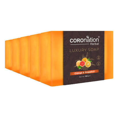 Coronation Herbal Orange & Grapefruit Luxury Soap - Distacart