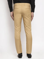 Thumbnail for Jainish Men's Beige Cotton Solid Formal Trousers ( FGP 258Beige ) - Distacart