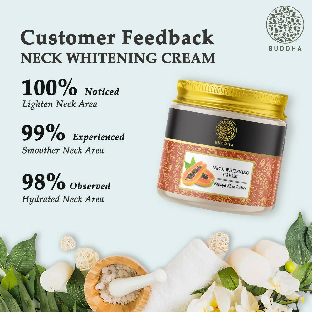 Buddha Natural Neck Whitening Cream - Distacart