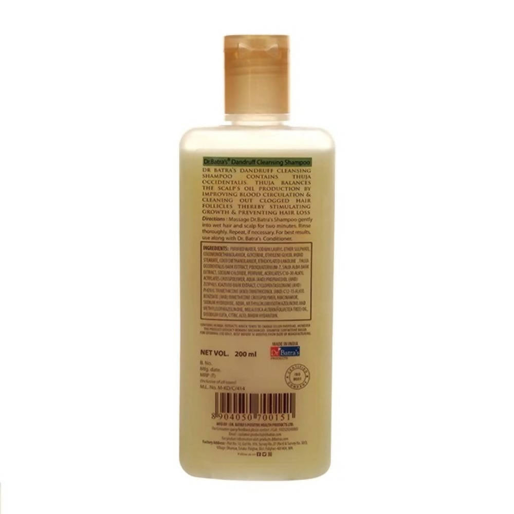 Dr. Batra's Dandruff Cleansing Shampoo Enriched With Thuja