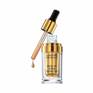 Lakme Absolute Argan Oil Serum Foundation with SPF 45 - Natural Light - Distacart