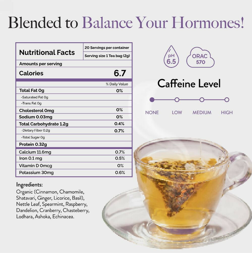 Wellbeing Nutrition Her Care Herbal Tea - Distacart
