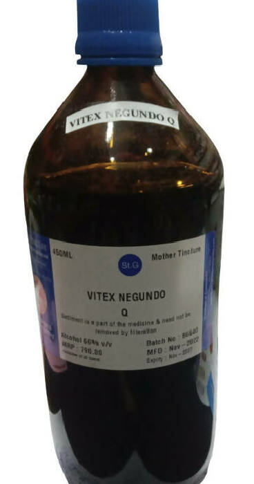 St. George's Homeopathy Vitex Negundo Mother Tincture Q - Distacart