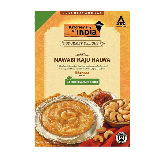 Kitchens of India Nawabi Kaju Halwa - Distacart