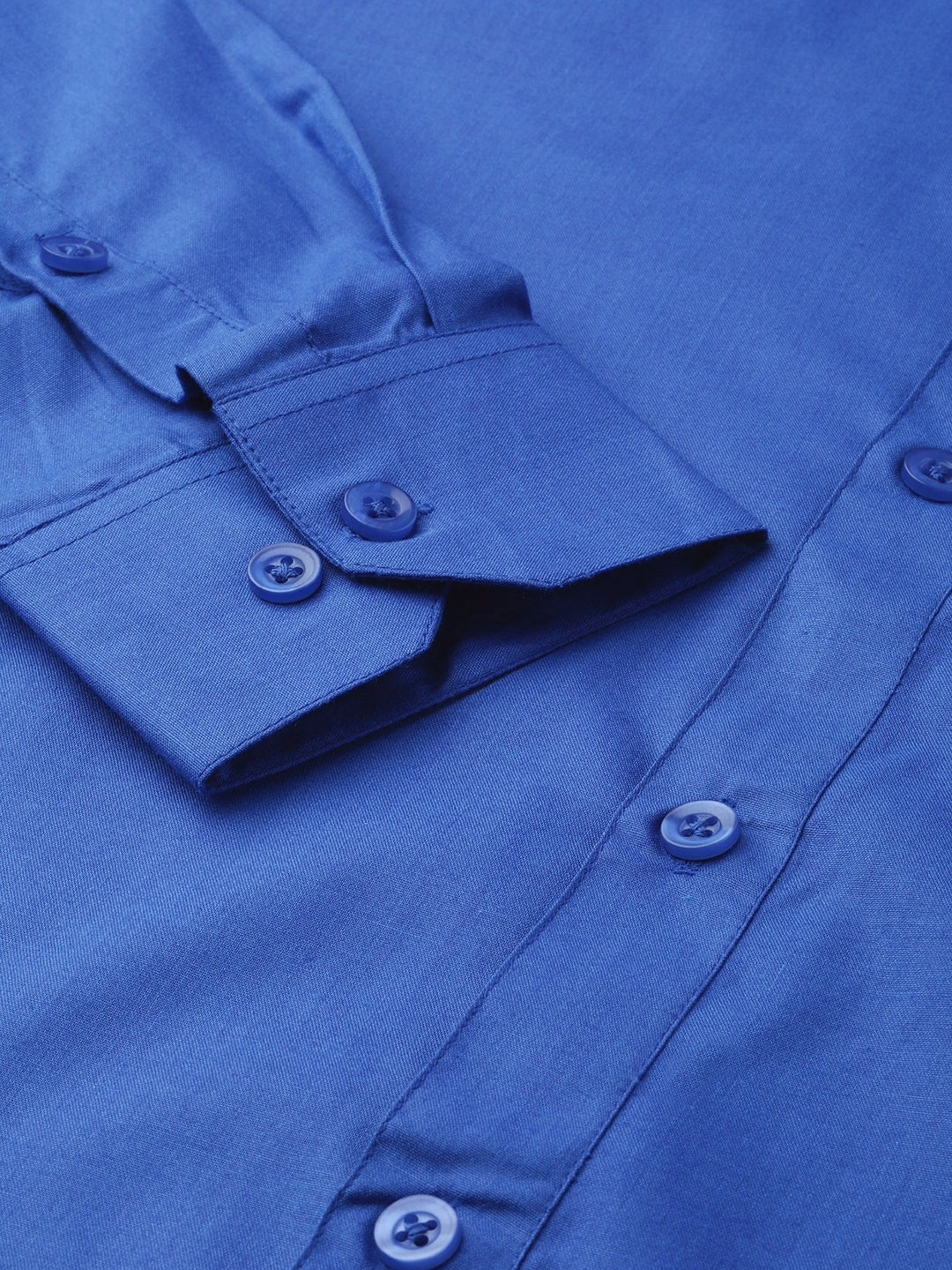 Jainish Men's Cotton Solid Royal Blue Formal Shirt's ( SF 361Royal ) - Distacart