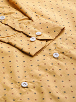 Thumbnail for Jainish Yellow Men's Cotton Printed Formal Shirts ( SF 716Mustard ) - Distacart