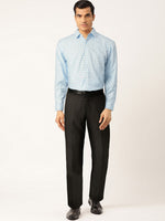 Thumbnail for Jainish Blue Men's Cotton Printed Formal Shirts ( SF 716Sky ) - Distacart
