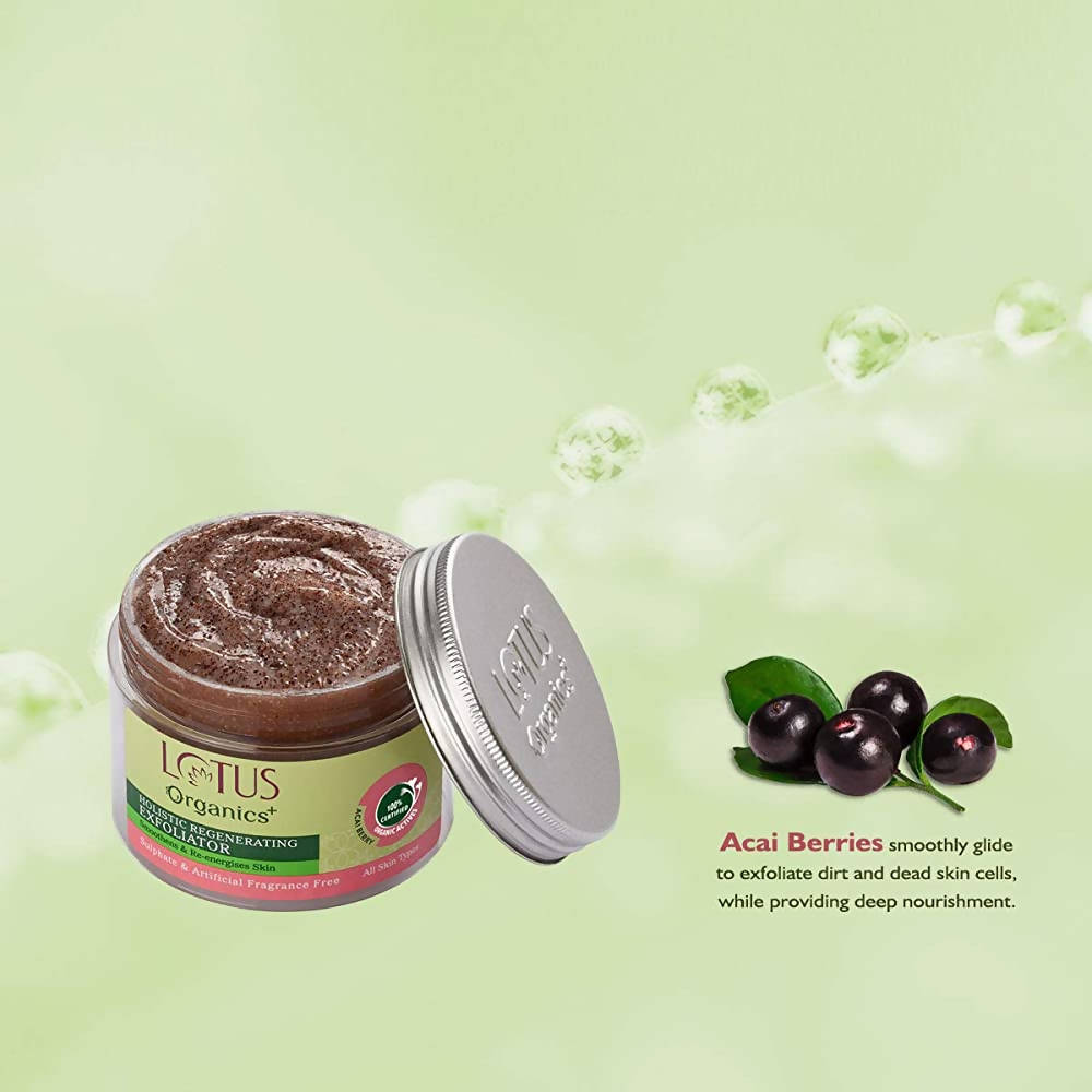 Lotus Organics+ Holistic Regenerating Exfoliator