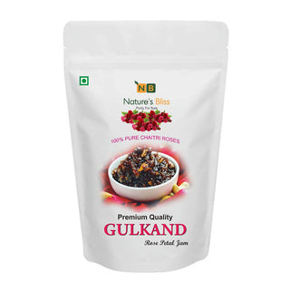 Nature's Bliss Gulkand With Rose Petals Jam - Distacart