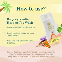 Thumbnail for Coco Soul Baby Ayurvedic Head to Toe Wash - Distacart