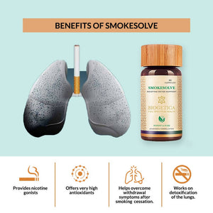Biogetica Smokesolve (Lungs Care- Antioxidant) - Distacart